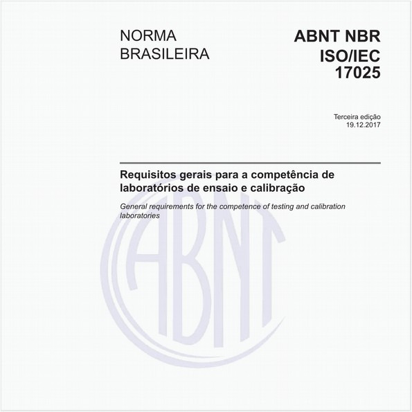 Abnt Nbr Isoiec 17025 Nbrisoiec17025 Requisitos Gerais Para A 2581