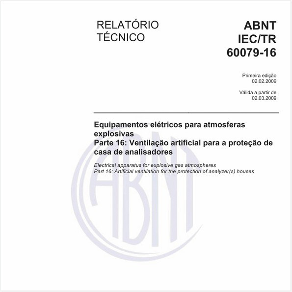 Abnt Iectr 60079 16 Abnt Iectr60079 16 Equipamentos Elétricos Para 1326