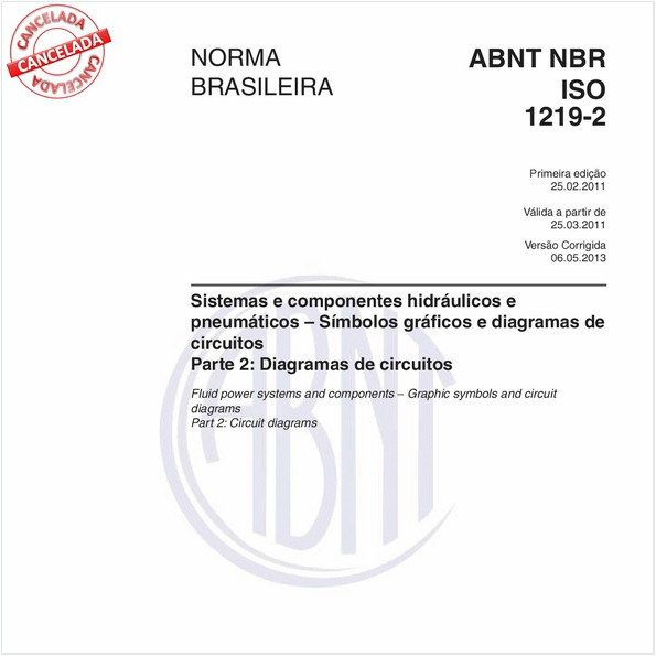 ABNT NBR ISO 1219-2 NBRISO1219-2 Sistemas E Componentes Hidráulicos