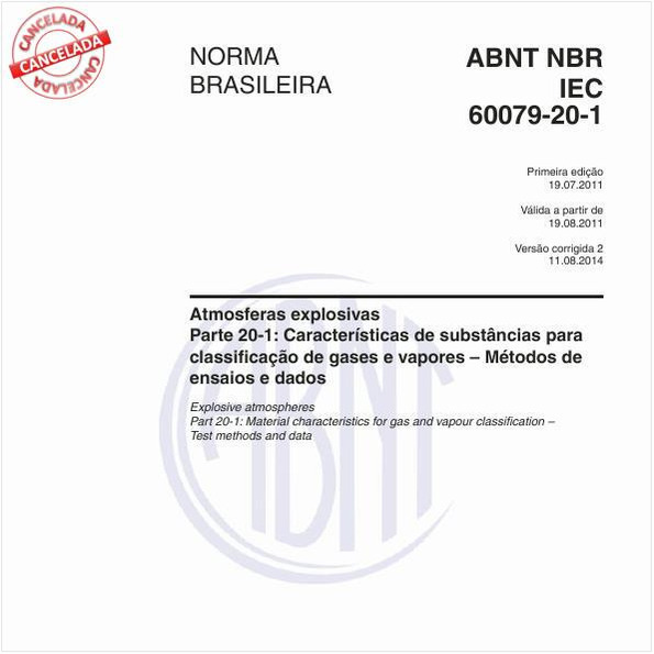 Abnt Nbr Iec 60079 20 1 Nbriec60079 20 1 Atmosferas Explosivas 0098