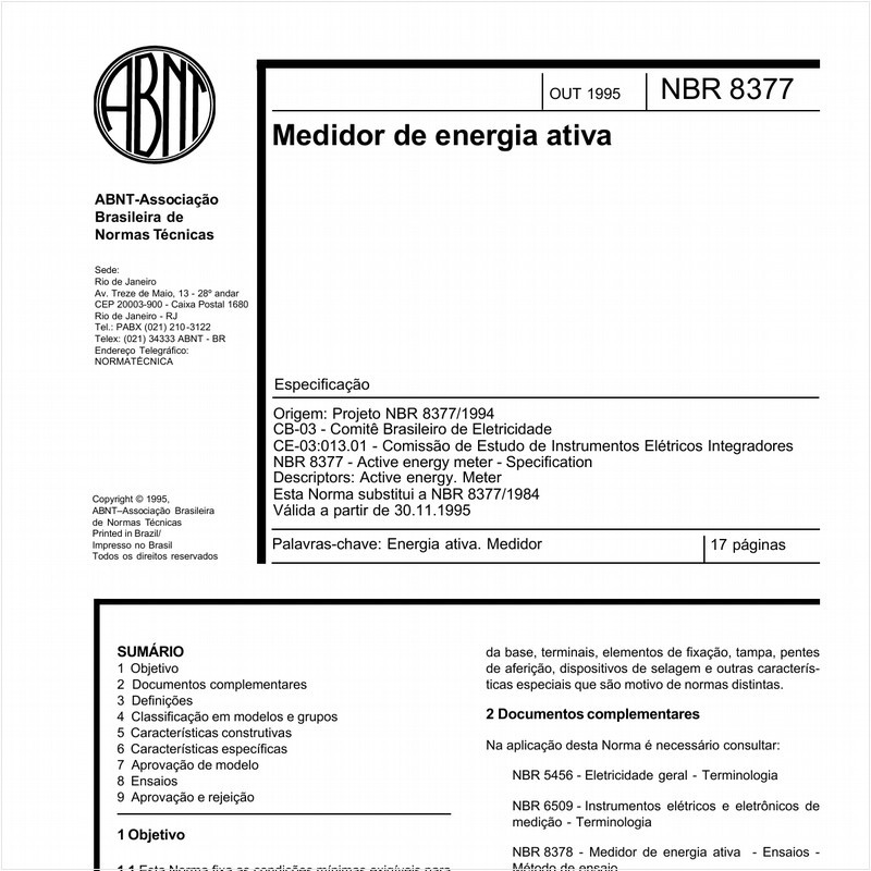 ABNT NBR 5023 NBR5023 Barra e perfil de ligas cobre-zinco-chumbo