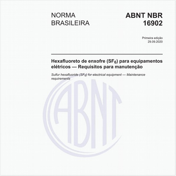 ABNT NBR 9375 NBR9375 Cabos de potência com isolação sólida