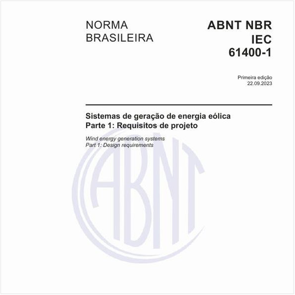 Target Normas Abnt Nbr Iec 61400 1 Nbriec61400 1 Sistemas 7357