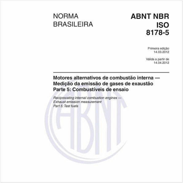 Target Normas Abnt Nbr Iso 8178 5 Nbriso8178 5 Motores Alternativos 3187