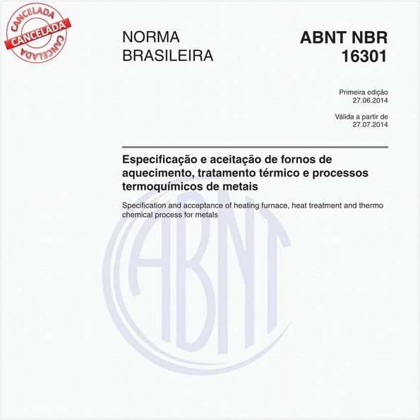 Target Normas Abnt Nbr 16301 Nbr16301 Especificação E Aceitação 2698