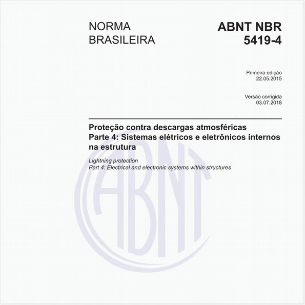 Target Normas: ABNT NBR 5419-4 NBR5419-4 Proteção Contra Descargas